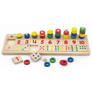 Viga Toys - Apprendre à compter - match avec les chiffres
